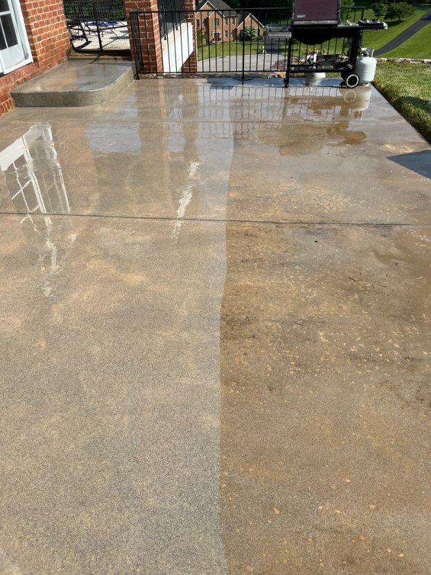 Concrete Cleaning in Roanoke, VA